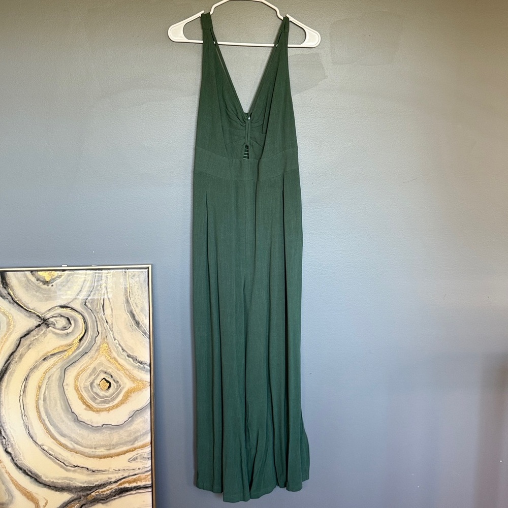 Elegant Green Jumpsuit